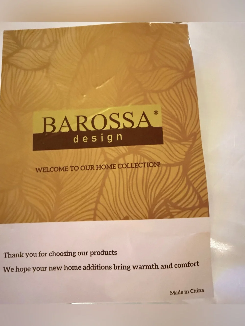 Barossa design white